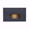 Picture of NUVO Lighting 65/404 LED Horizontal Step Light; 5 Watt; Bronze Finish; 277 Volts