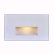 Picture of NUVO Lighting 65/407 LED Horizontal Step Light; 5 Watt; White Finish; 120 Volts