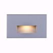 Picture of NUVO Lighting 65/412 LED Horizontal Step Light; 5 Watt; Gray Finish; 277 Volts