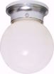 Picture of NUVO Lighting SF77/111 1 Light - 8" - Ceiling Fixture - White Ball