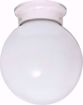 Picture of NUVO Lighting SF77/947 1 Light - 6" - Ceiling Fixture - White Ball