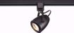 Picture of NUVO Lighting TH414 1 Light - LED - 12W Track Head - Pinch Back - Black - 36 Deg. Beam